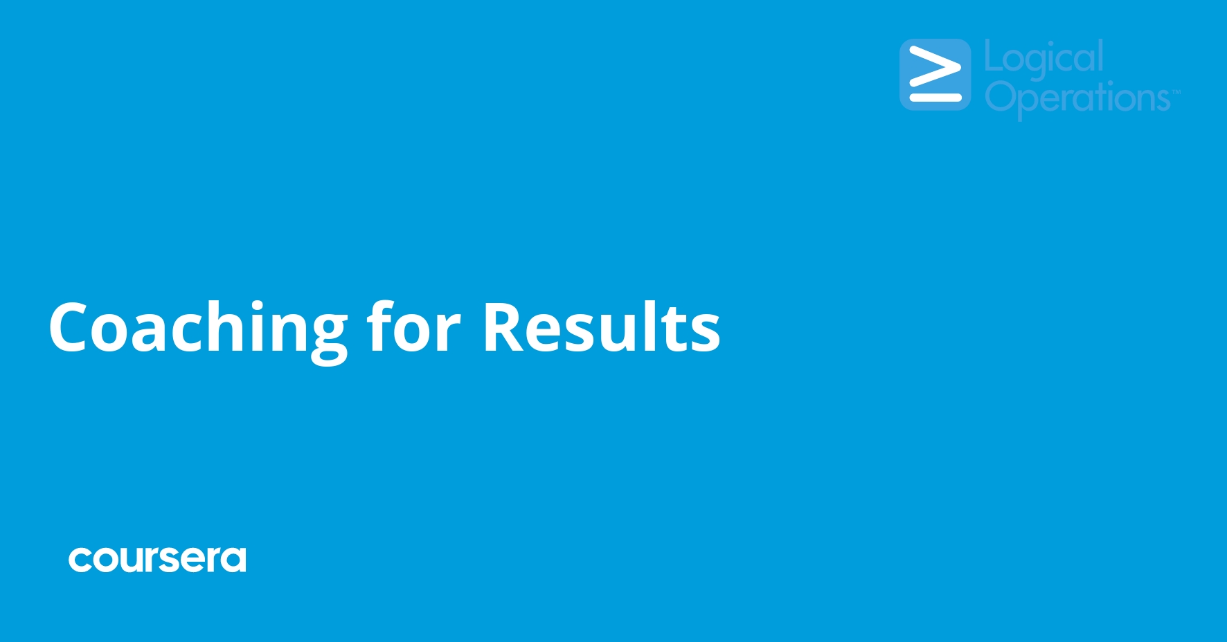 Coaching for Results