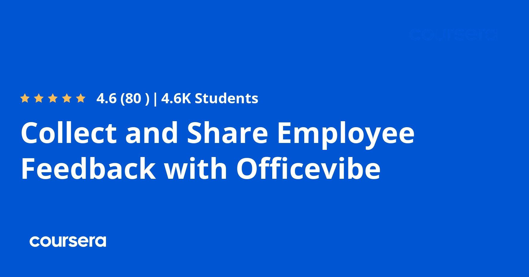 Collect and Share Employee Feedback with Officevibe