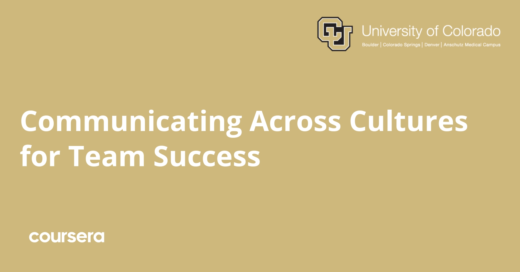 Communicating Across Cultures for Team Success