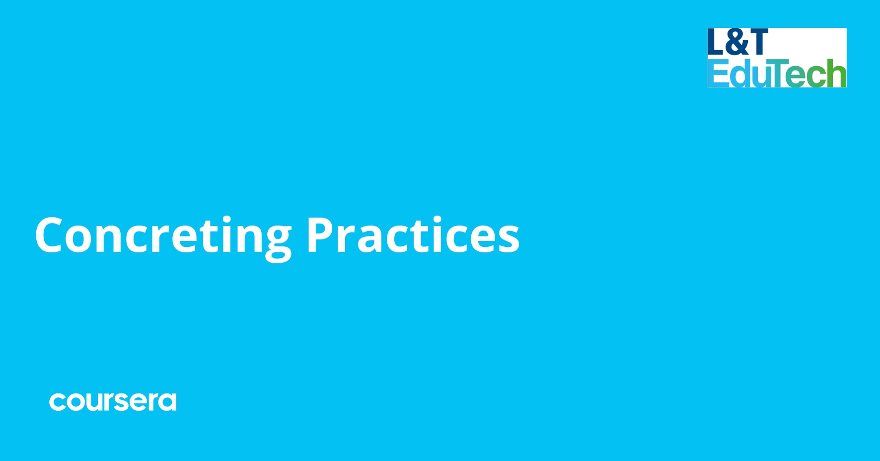 Concreting Practices