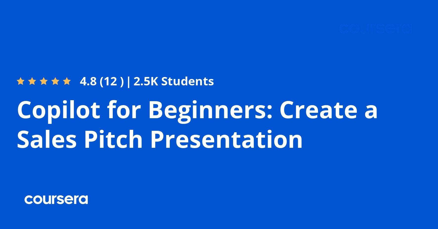 Copilot for Beginners: Create a Sales Pitch Presentation