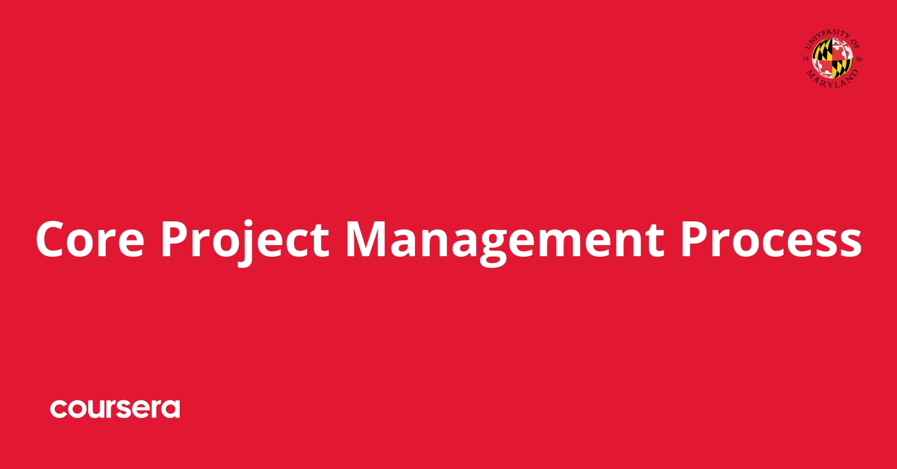 Core Project Management Process