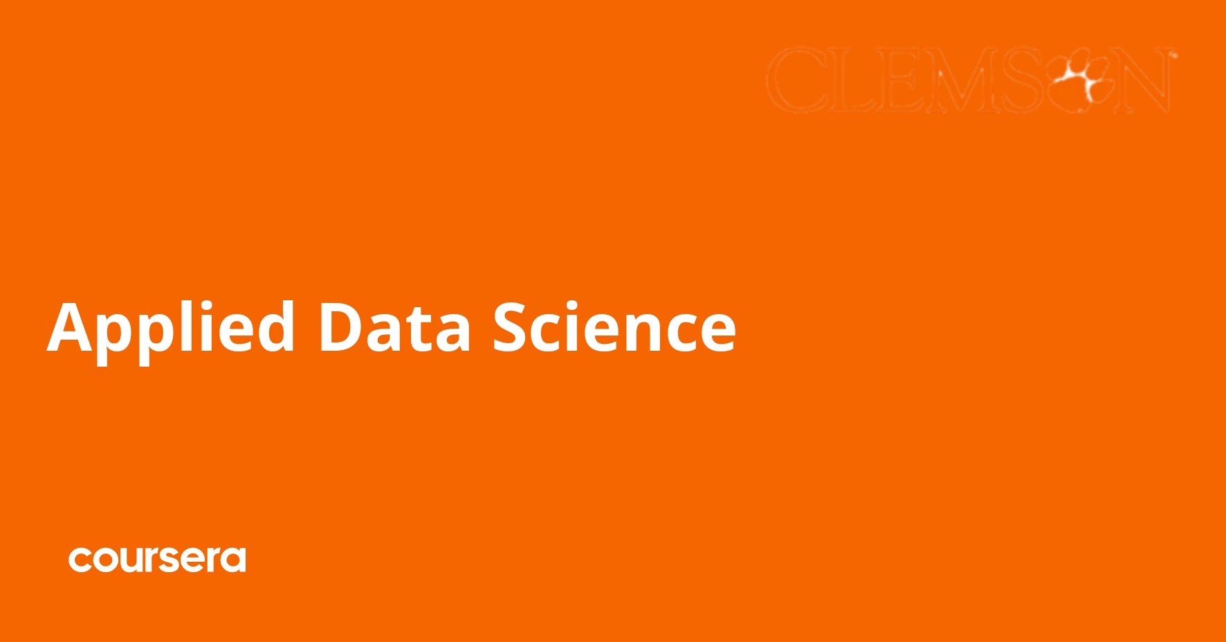 Applied Data Science