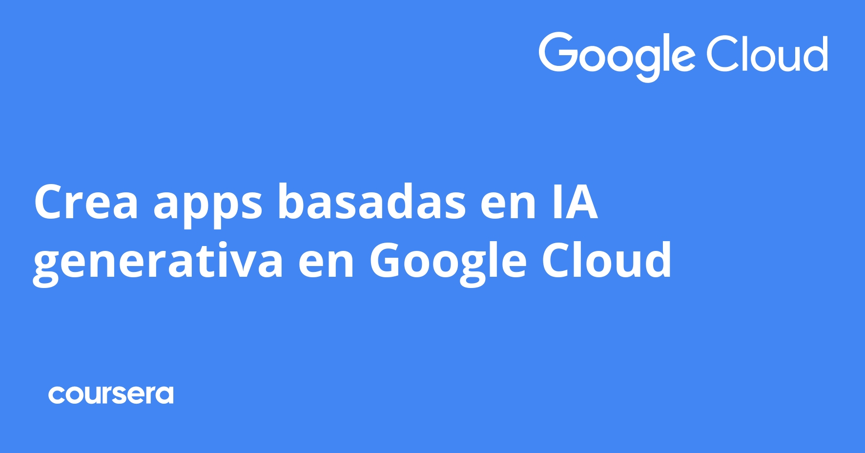 Develop Generative AI Apps on Google Cloud