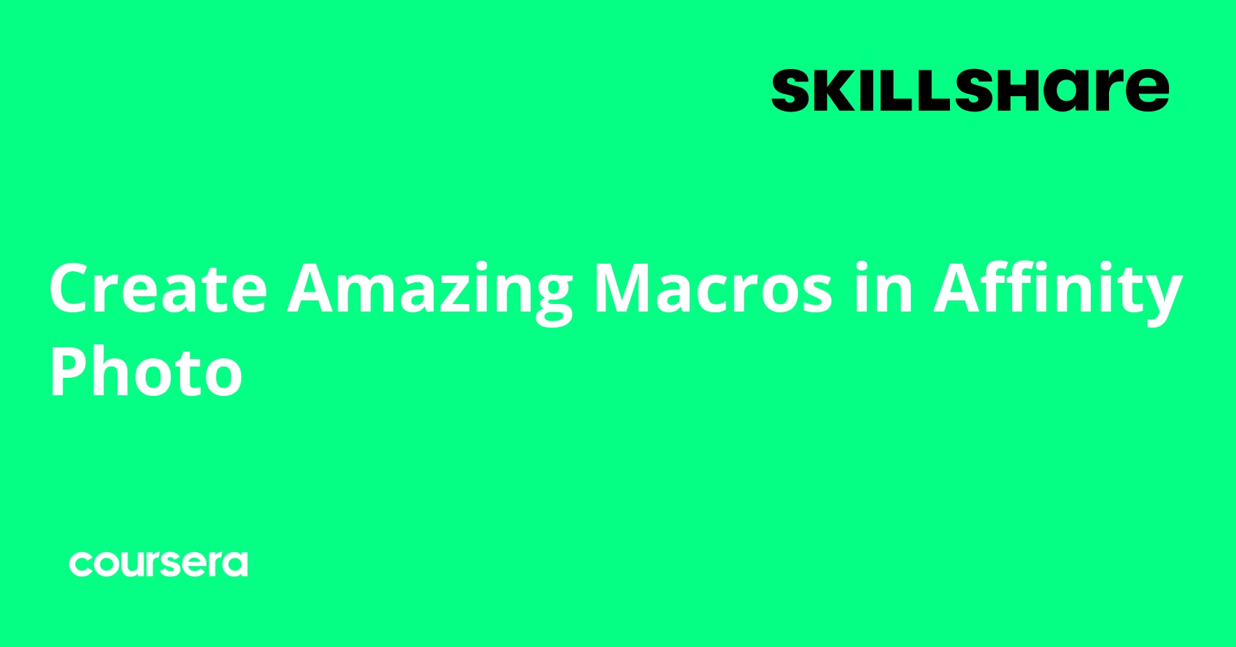 Create Powerful Macros in Affinity Photo