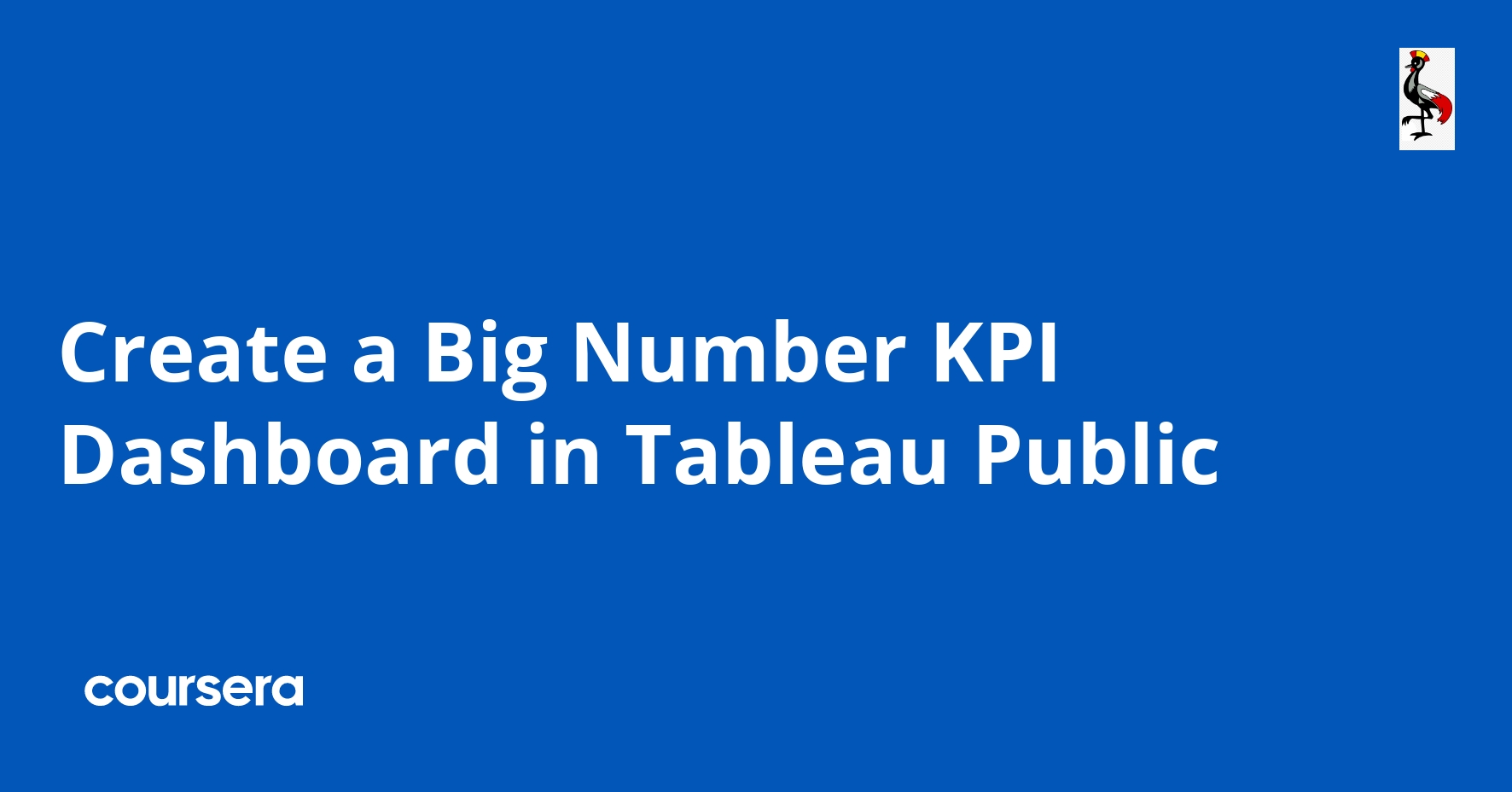 Create A Big Number Kpi Dashboard In Tableau Public