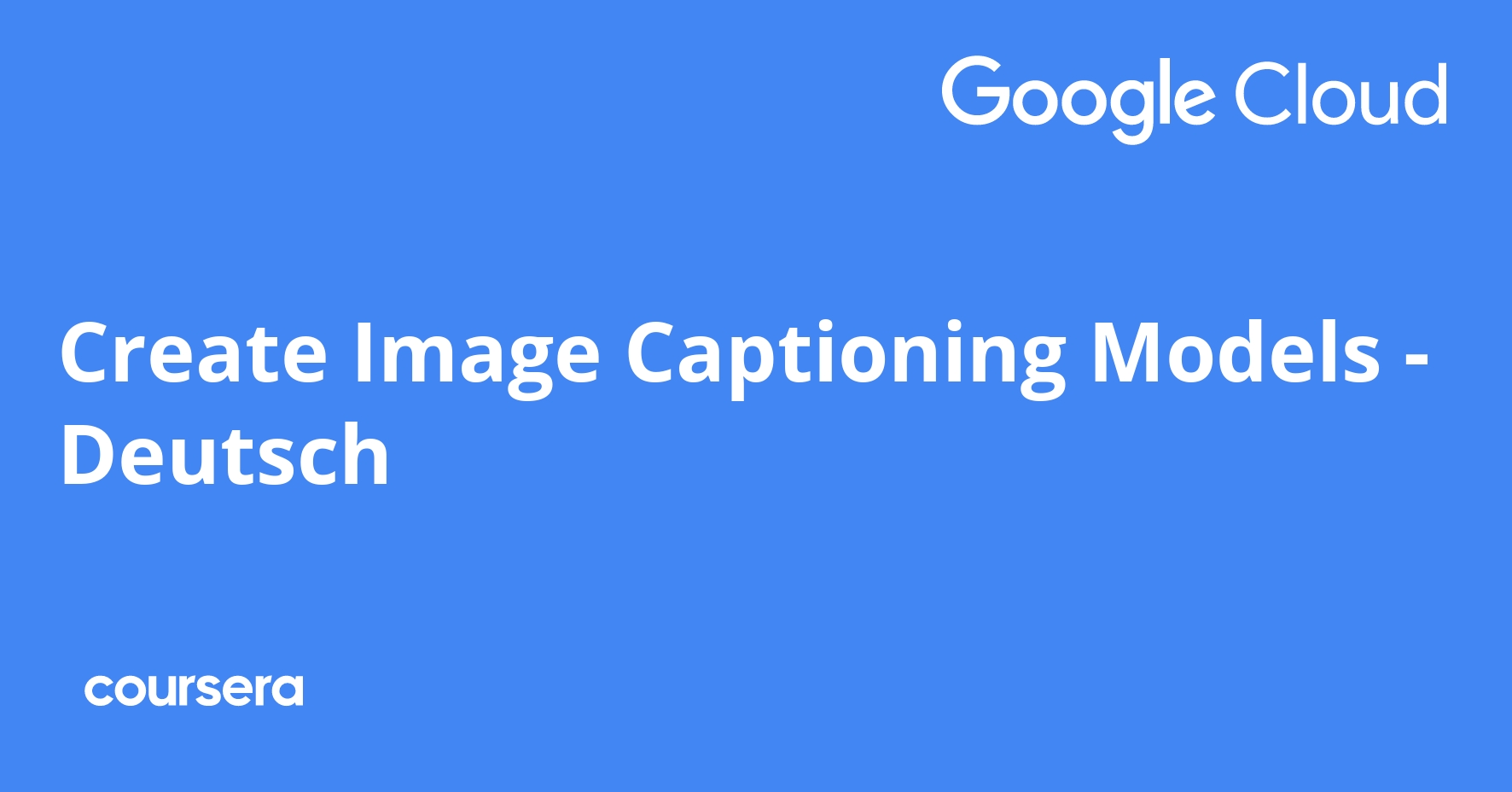 Create Image Captioning Models - German