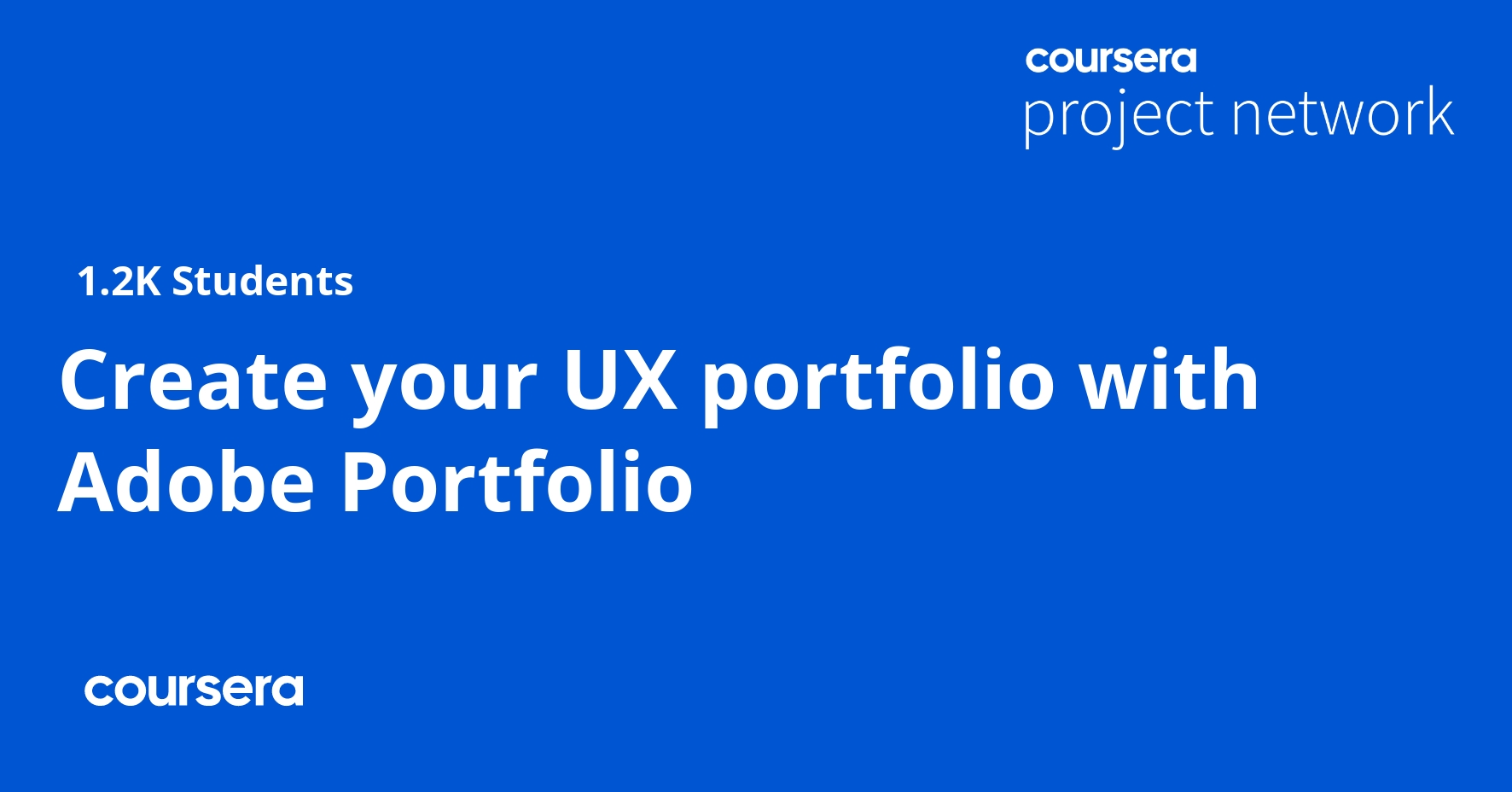 Create your UX portfolio with Adobe Portfolio