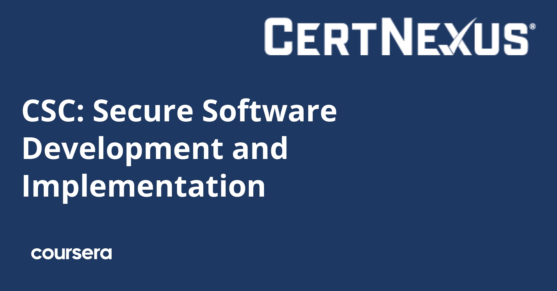 Secure Software Development and Implementation