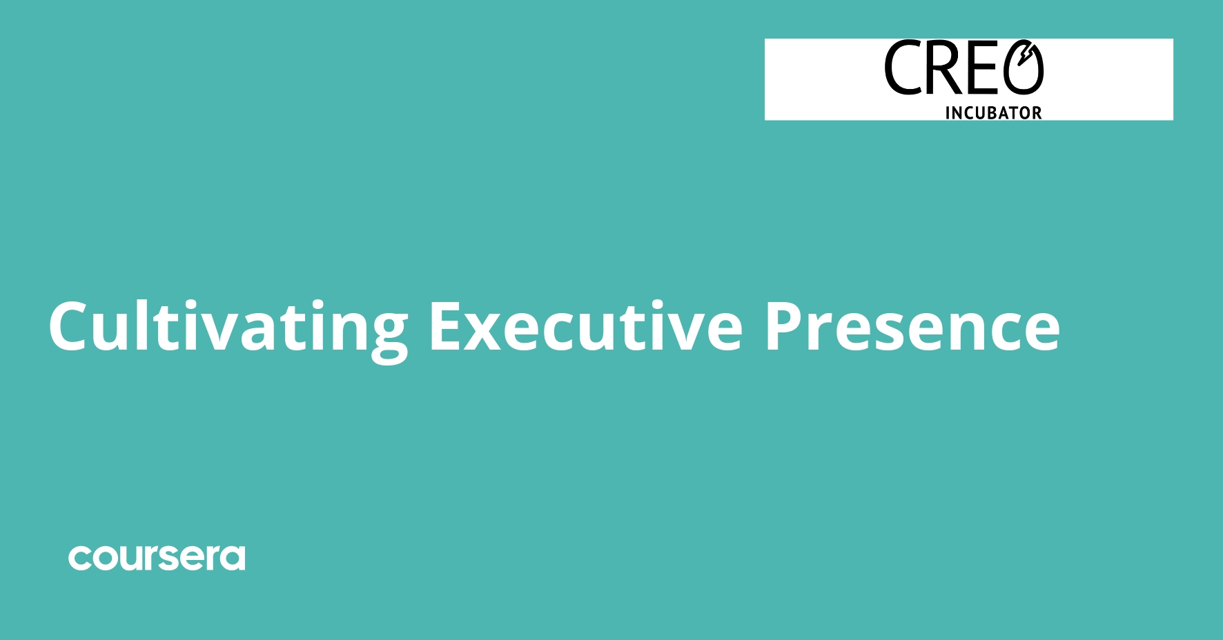 Cultivating Executive Presence