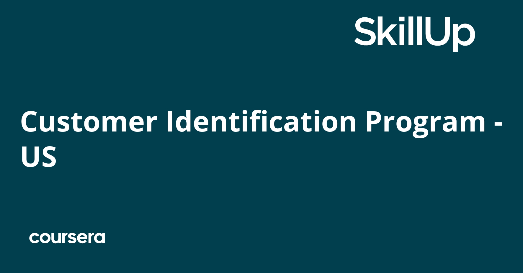 Customer Identification Program - US