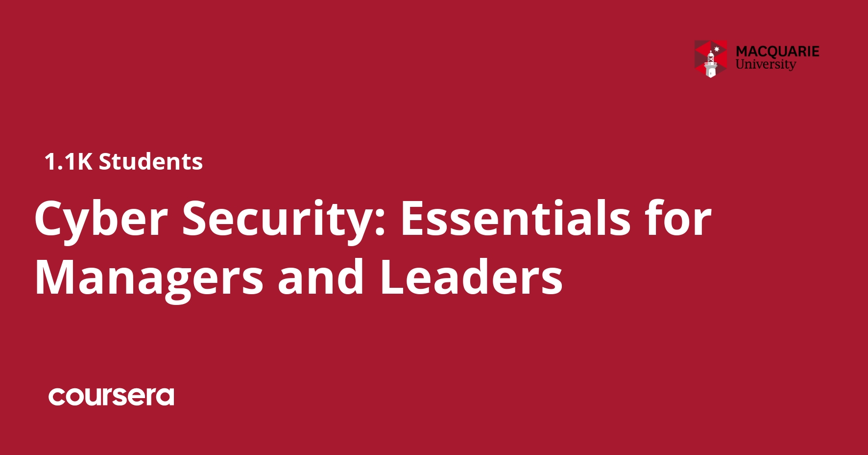 الأمن السيبراني: أساسيات للمديرين والقادة