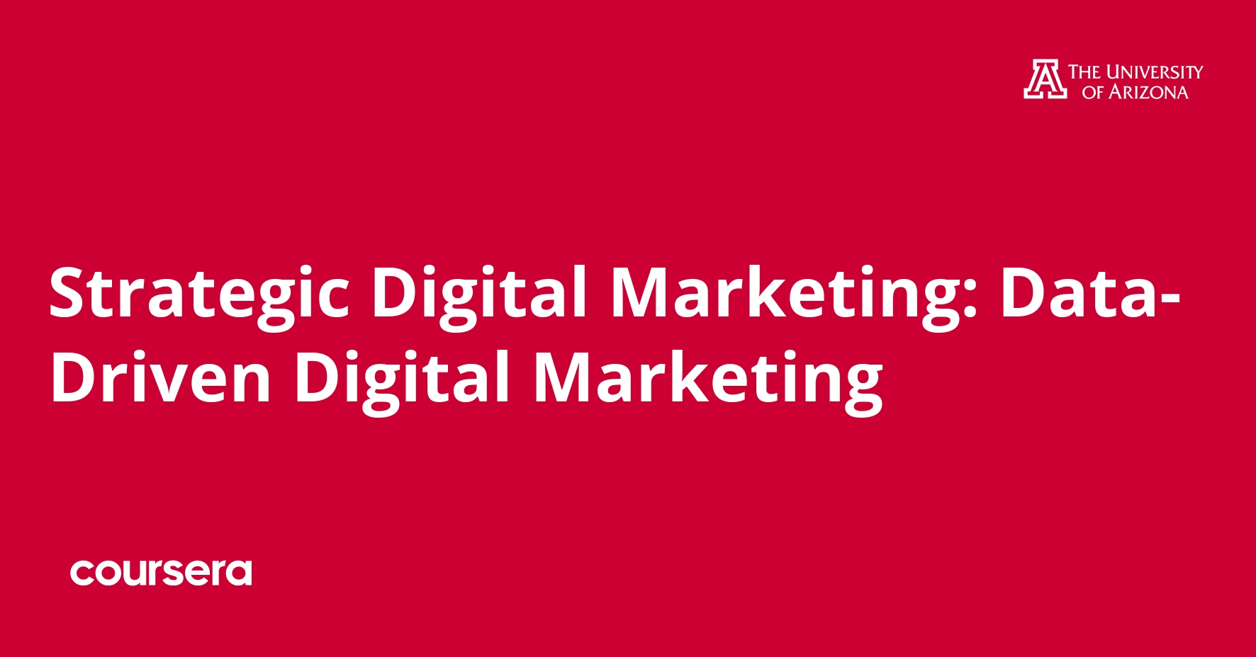 Strategic Data-Driven Digital Marketing