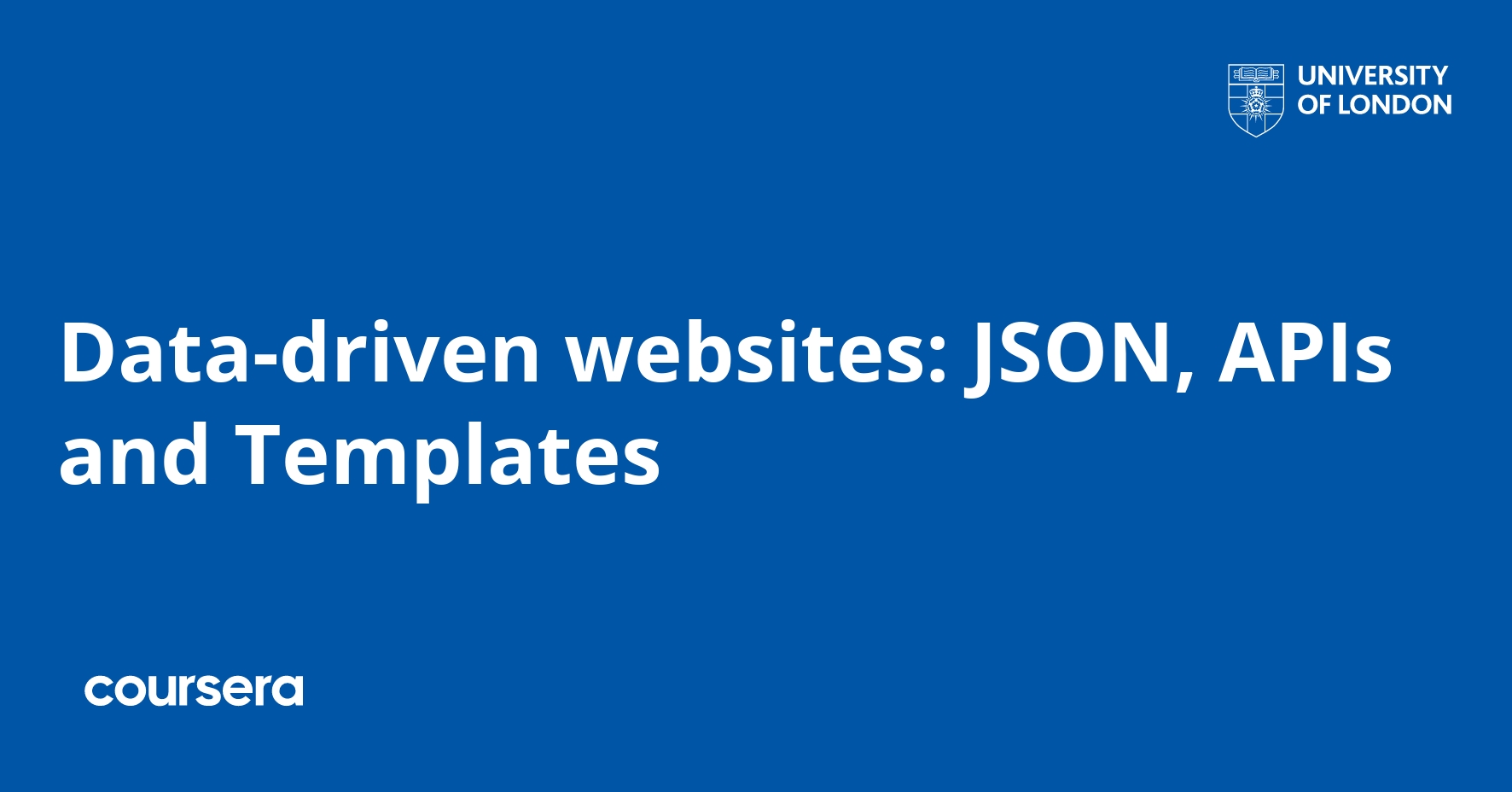 تطوير المواقع الديناميكية باستخدام JSON وAPIs