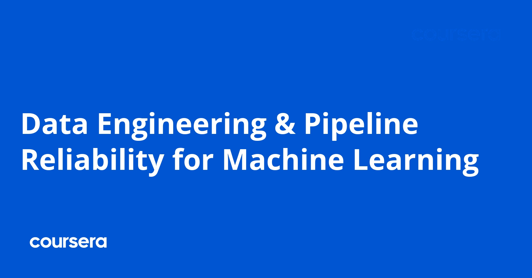 هندسة البيانات وضمان موثوقية خطوط البيانات للتعلّم الآلي