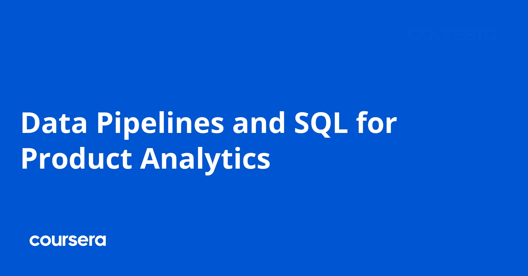 بناء خطوط بيانات وتحليل المنتجات باستخدام SQL