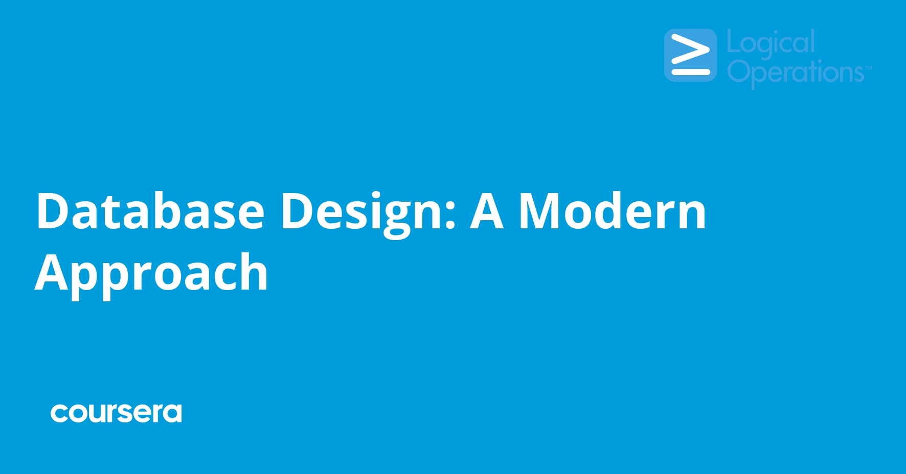 تصميم قواعد البيانات: نهج حديث