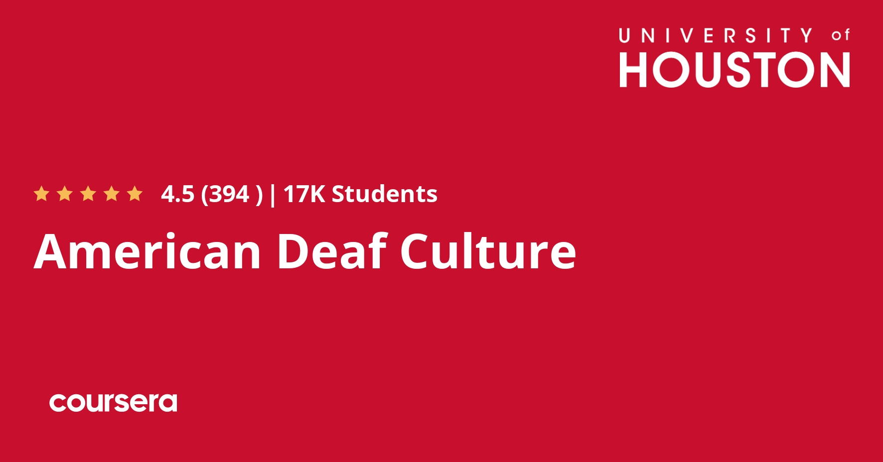 American Deaf Culture Coursera