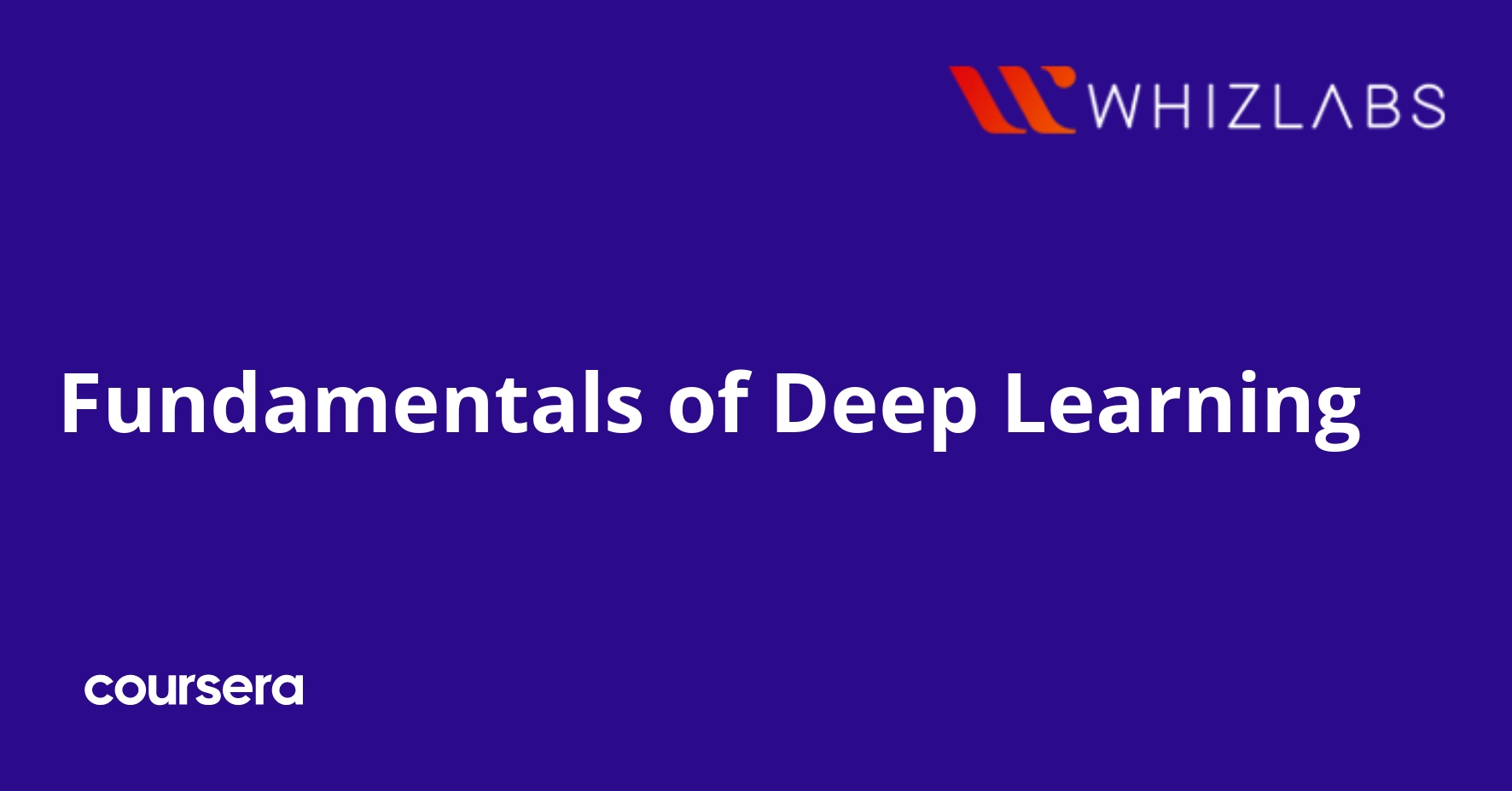 Fundamentals of Deep Learning