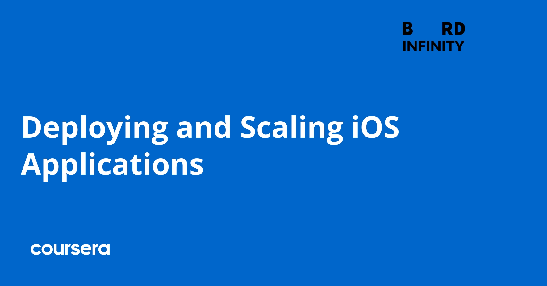 Deploying and Scaling iOS Applications