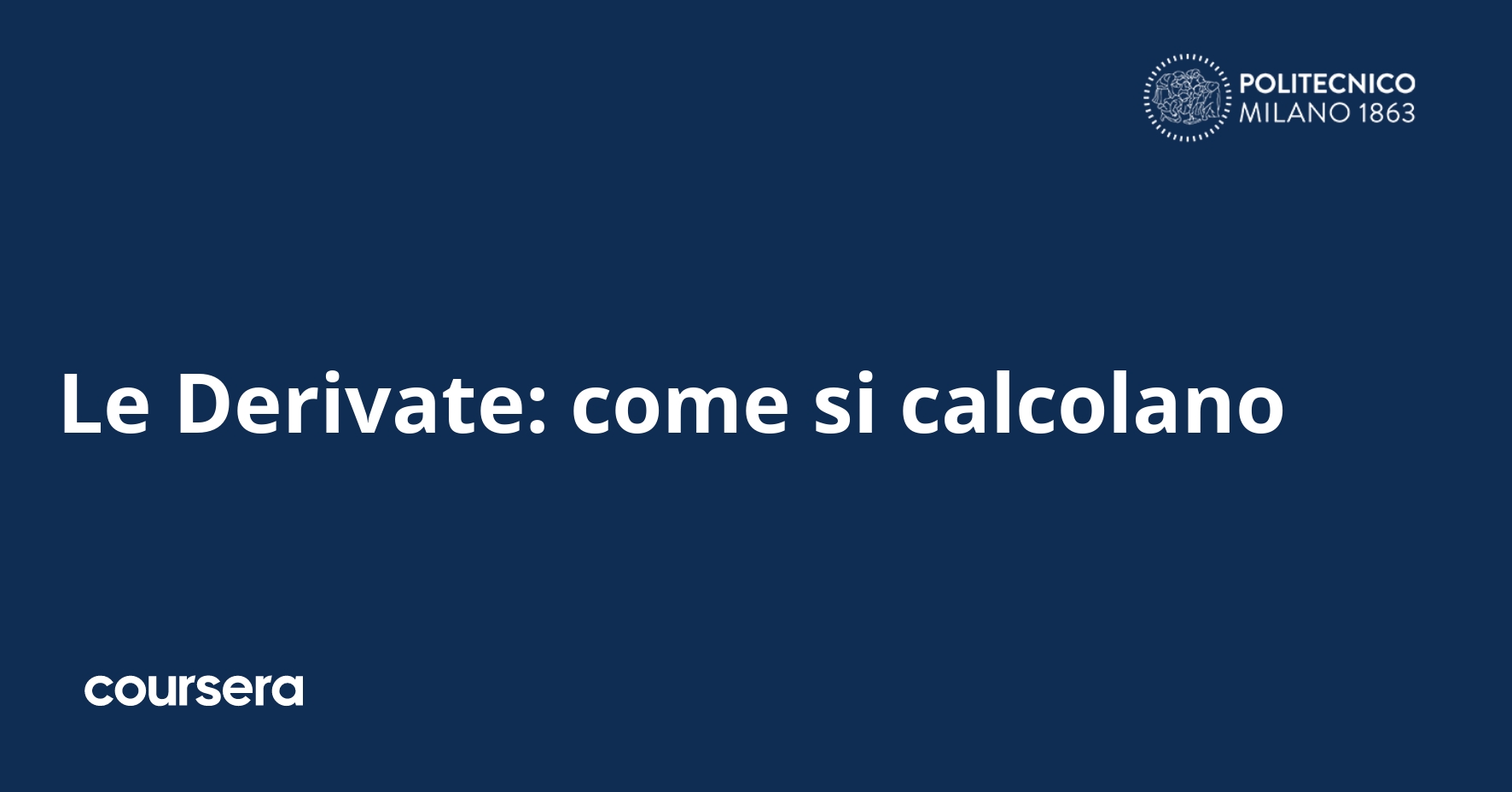 Derivative Calculation Basics