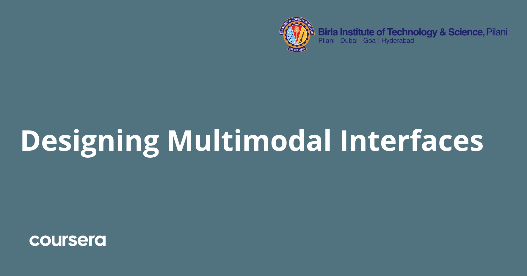Multimodal Computer Interface Designing Multimodal Interfaces | Coursera