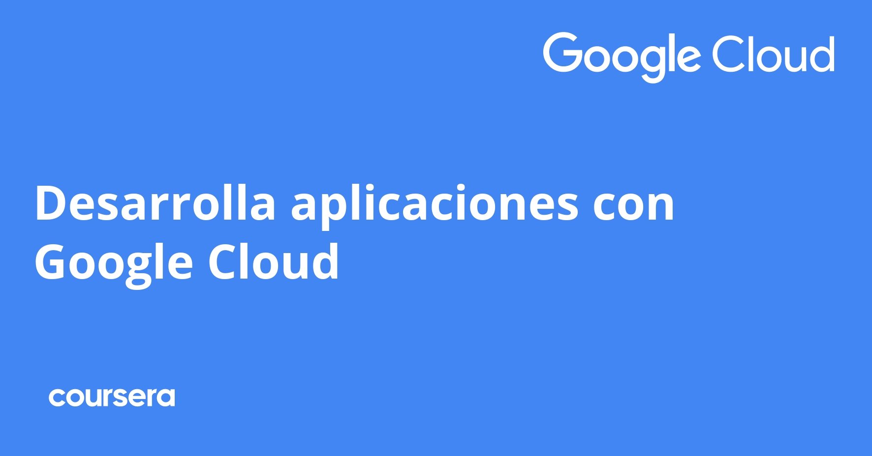 Developing Applications with Google Cloud