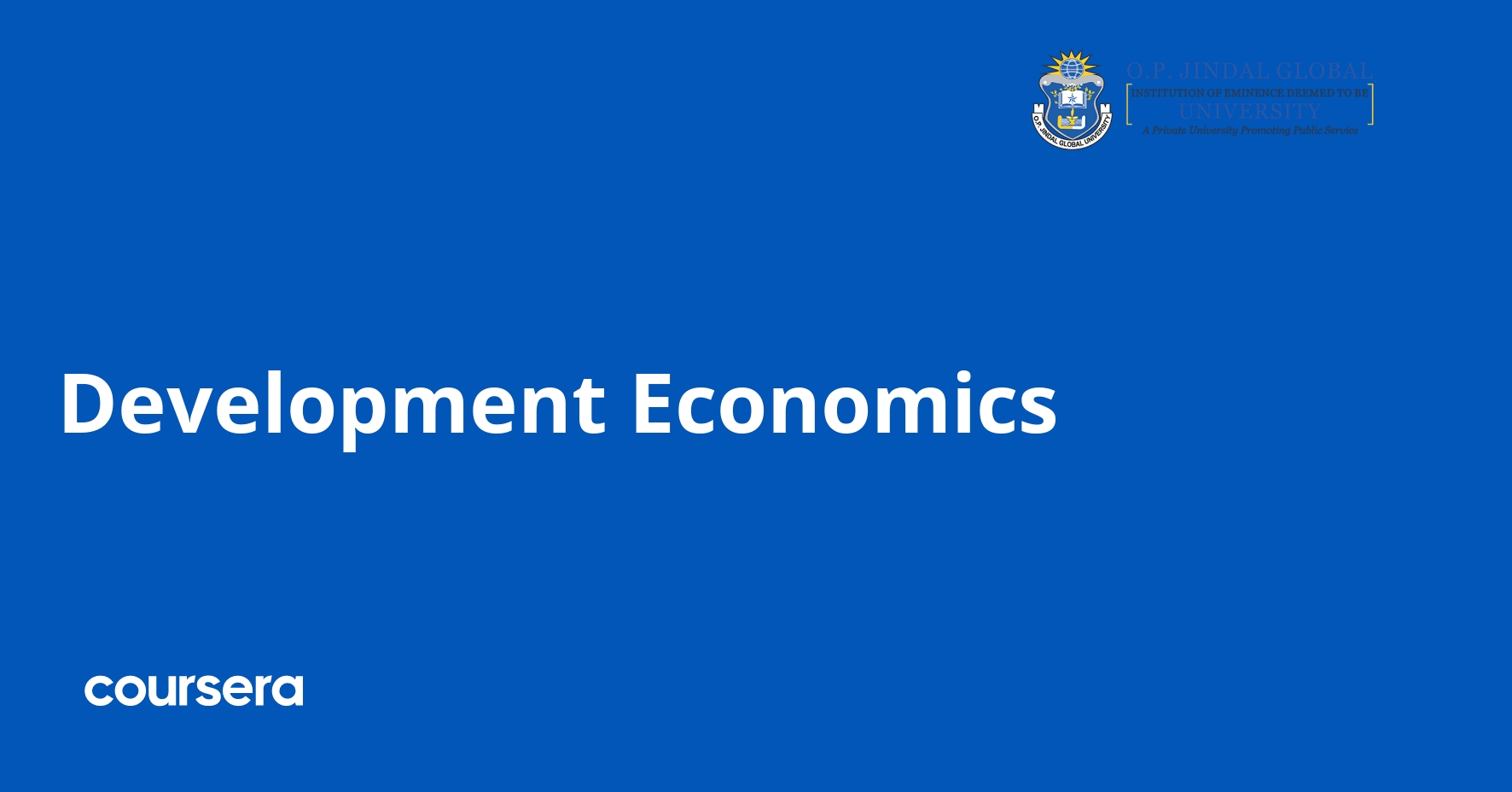Development Economics