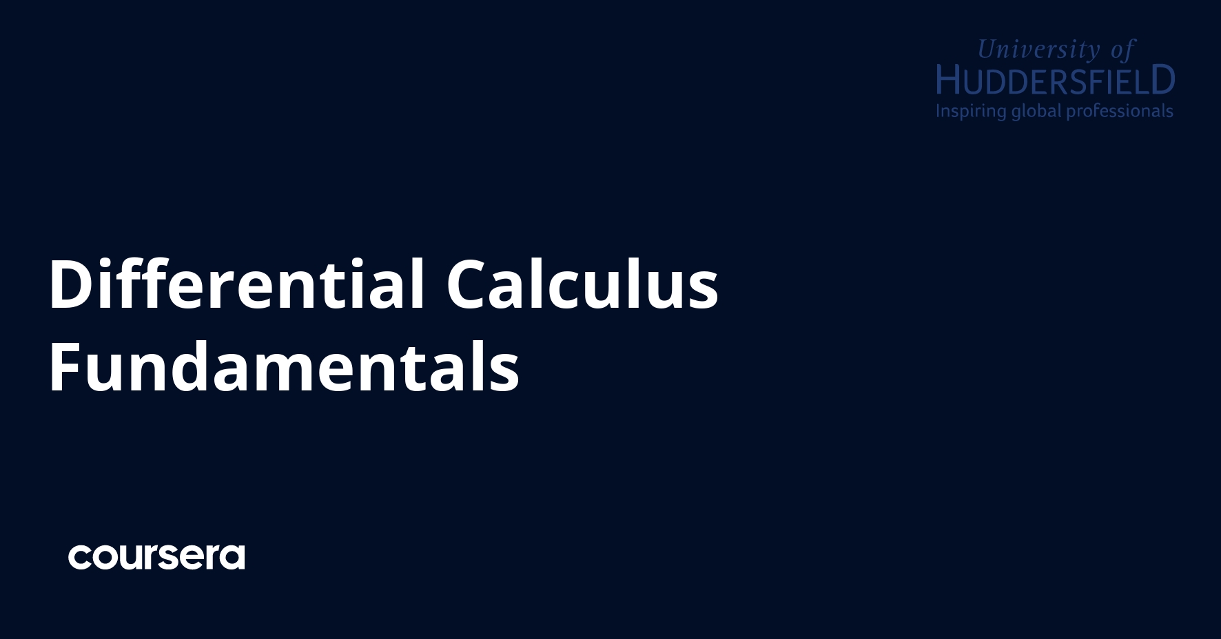 Differential Calculus Fundamentals