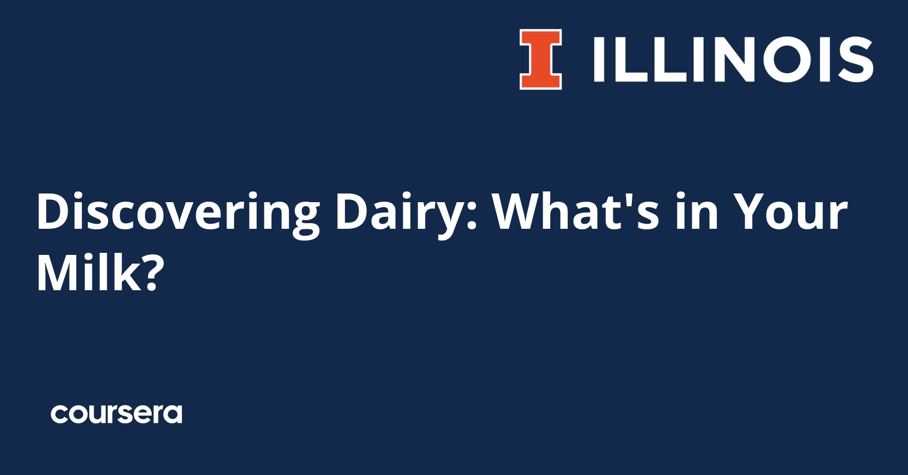 Discovering Dairy: What's in Your Milk?