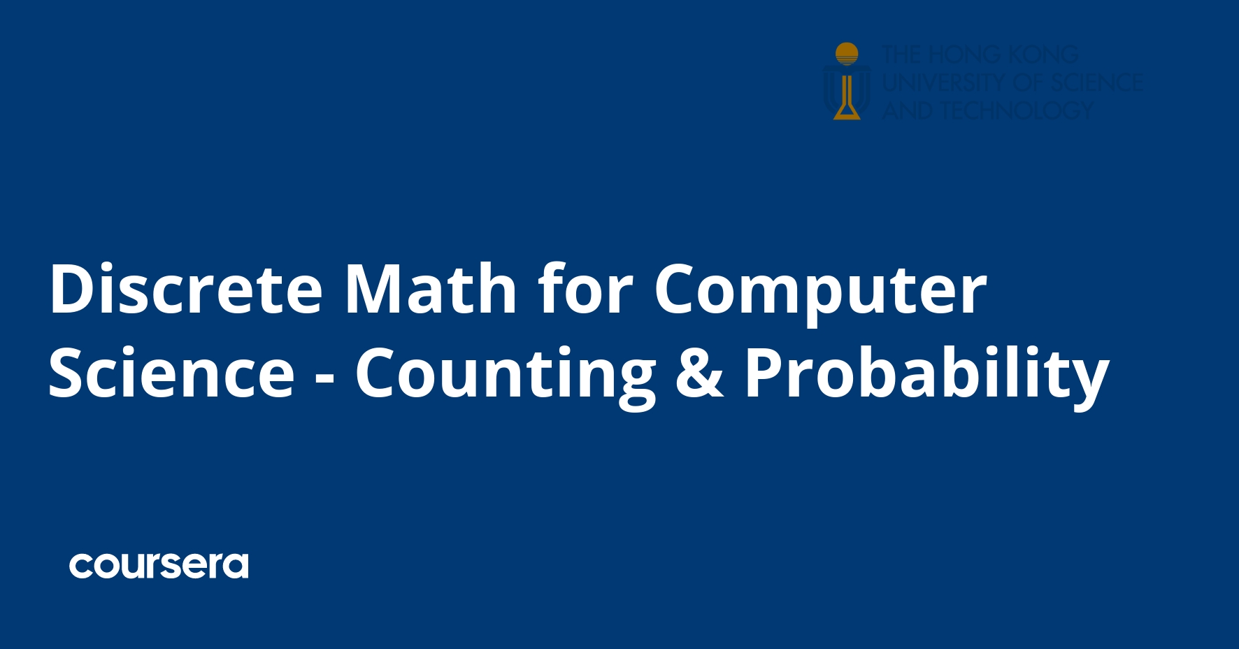 Discrete Math for Computer Science - Counting & Probability