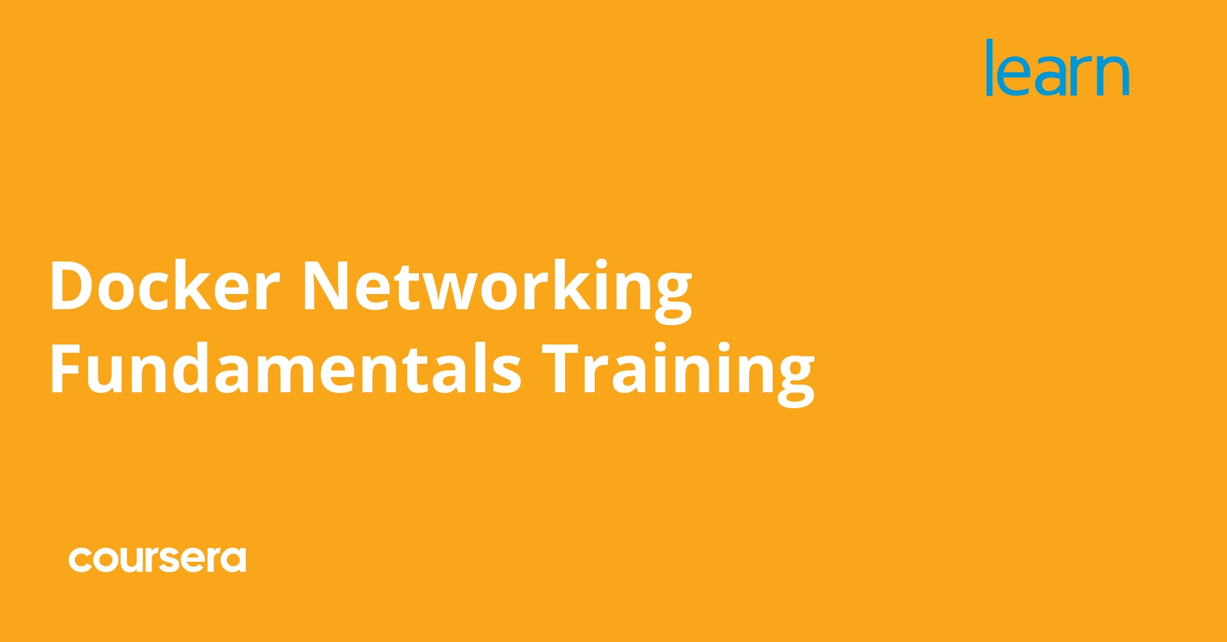 Docker Networking Fundamentals Training