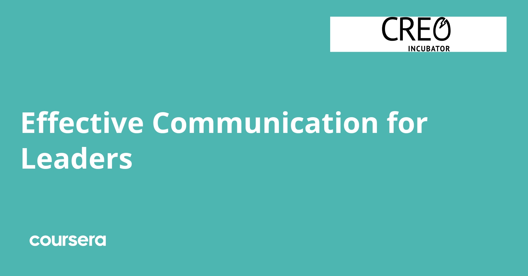 Effective Communication for Leaders