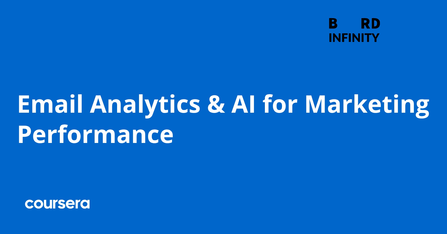 Email Analytics & AI for Marketing Performance | Coursera