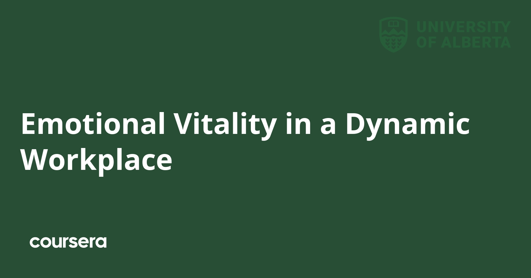Emotional Vitality in a Dynamic Workplace