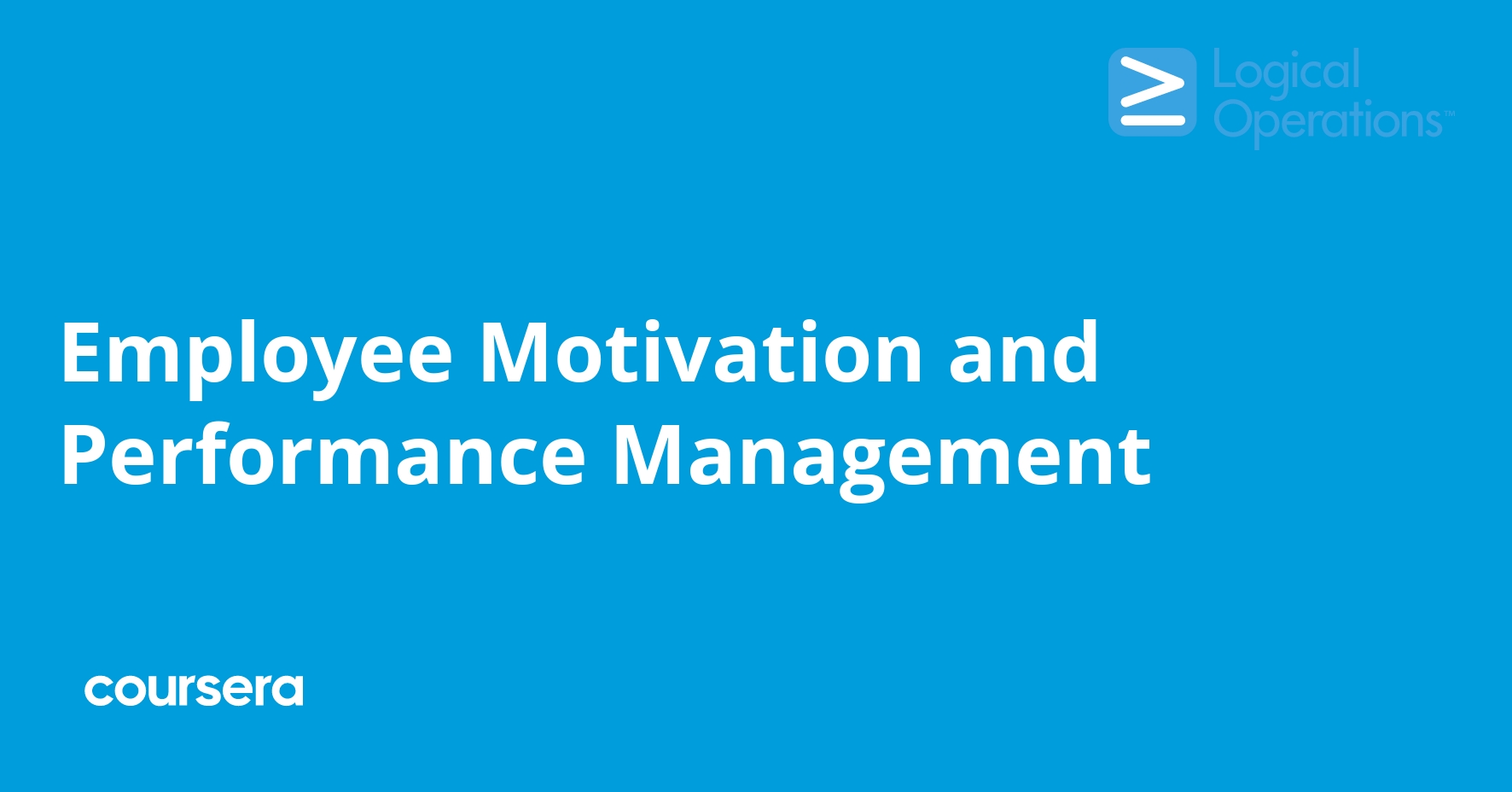 Employee Motivation and Performance Management