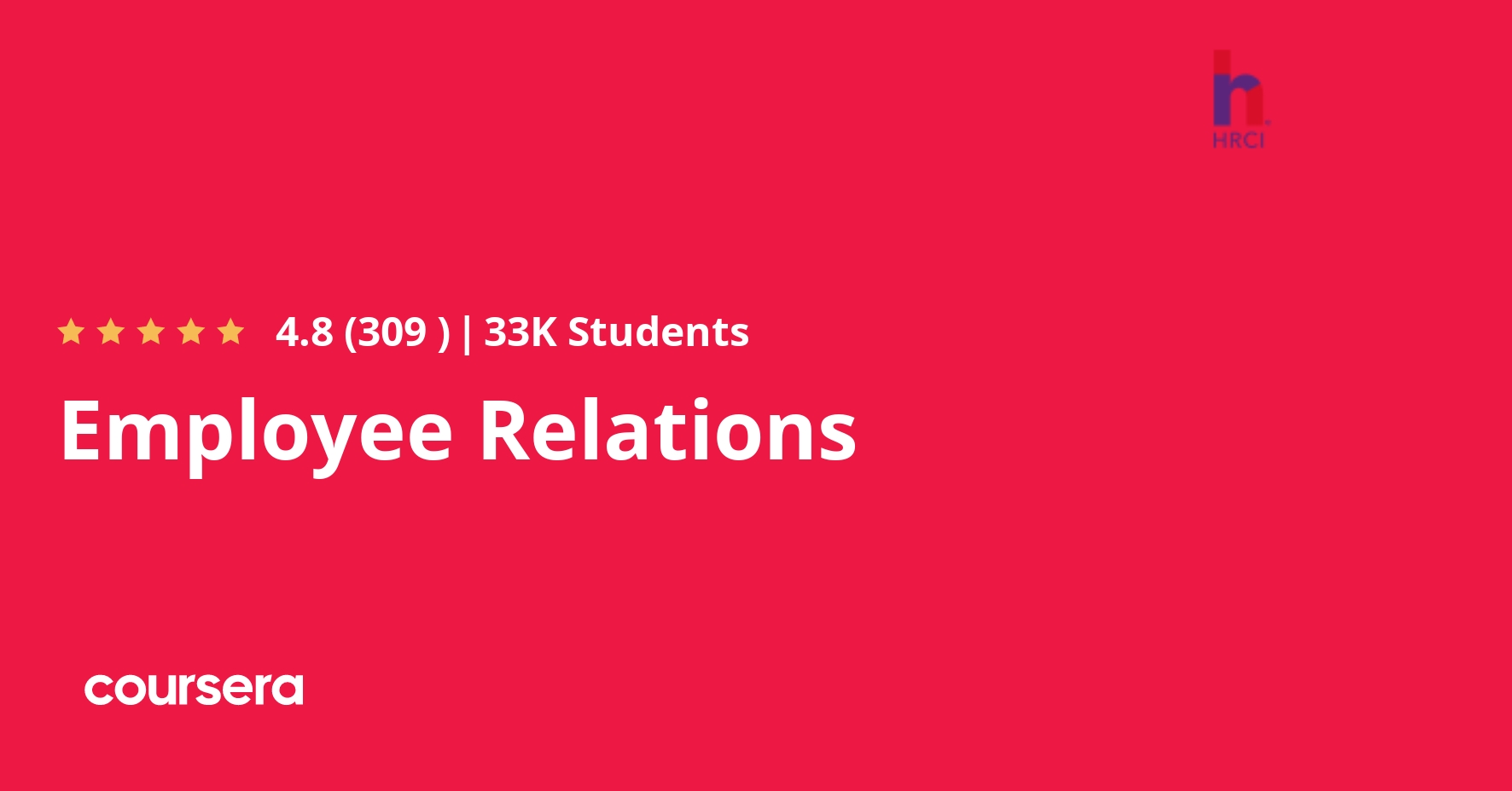 Employee Relations Coursera