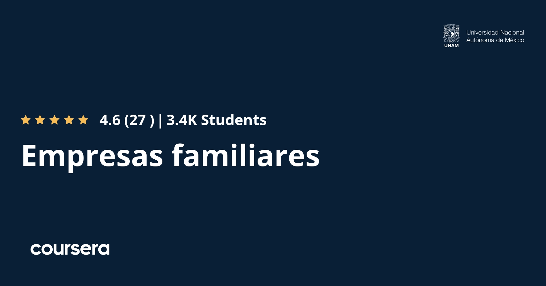 Empresas familiares | Coursera
