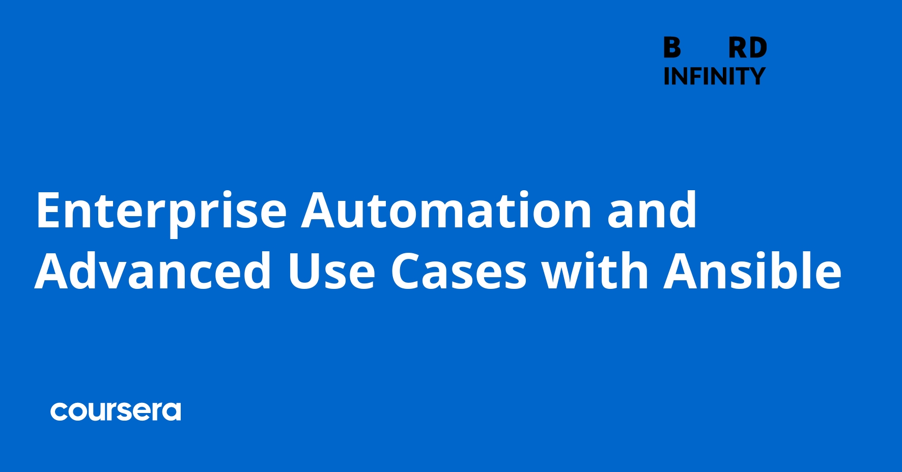 Enterprise Automation and Advanced Use Cases with Ansible