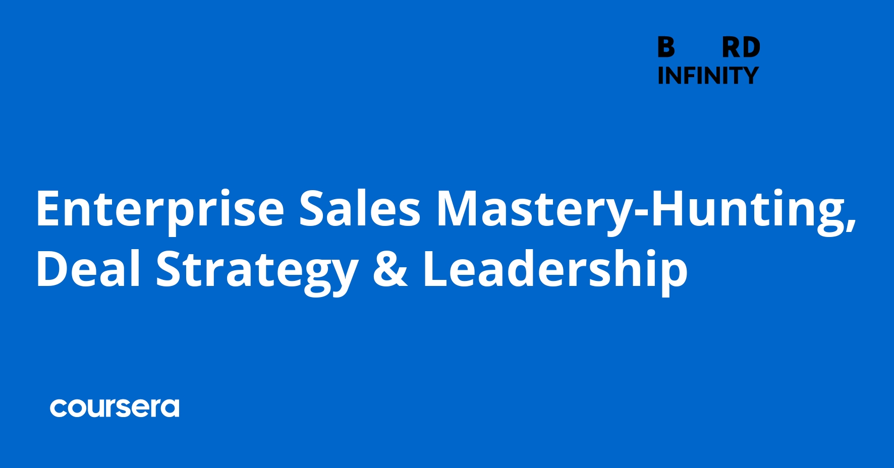 Enterprise Sales Mastery: Strategy & Leadership