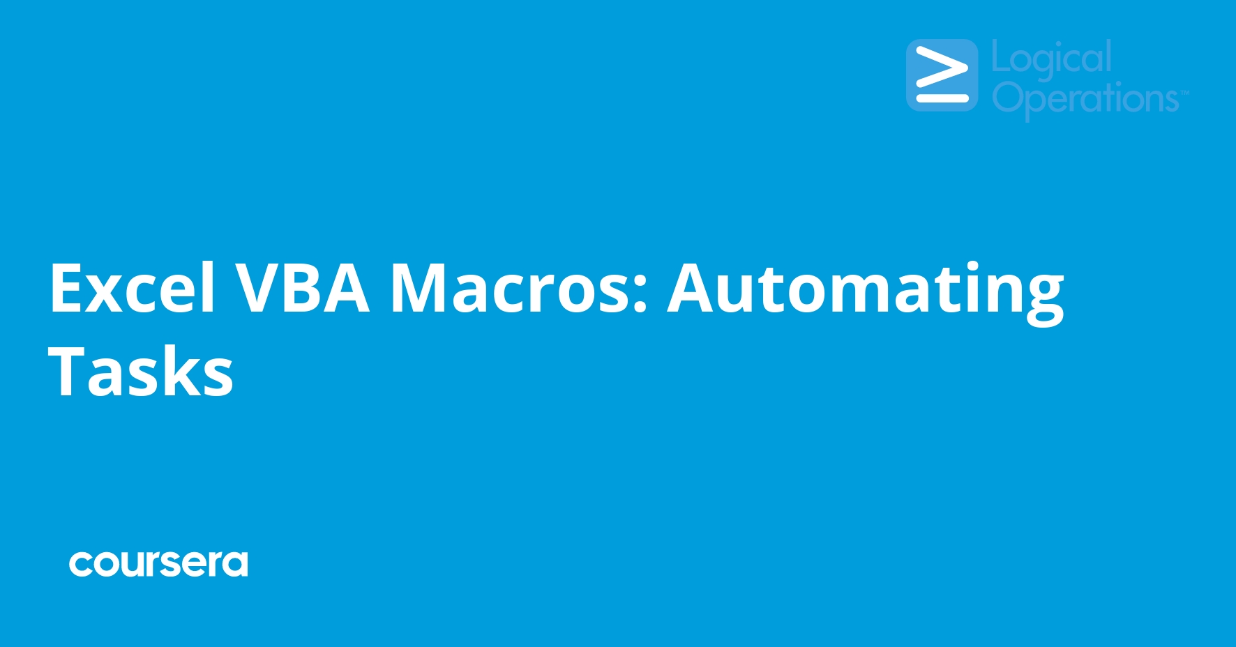 Excel VBA Macros: Automating Tasks