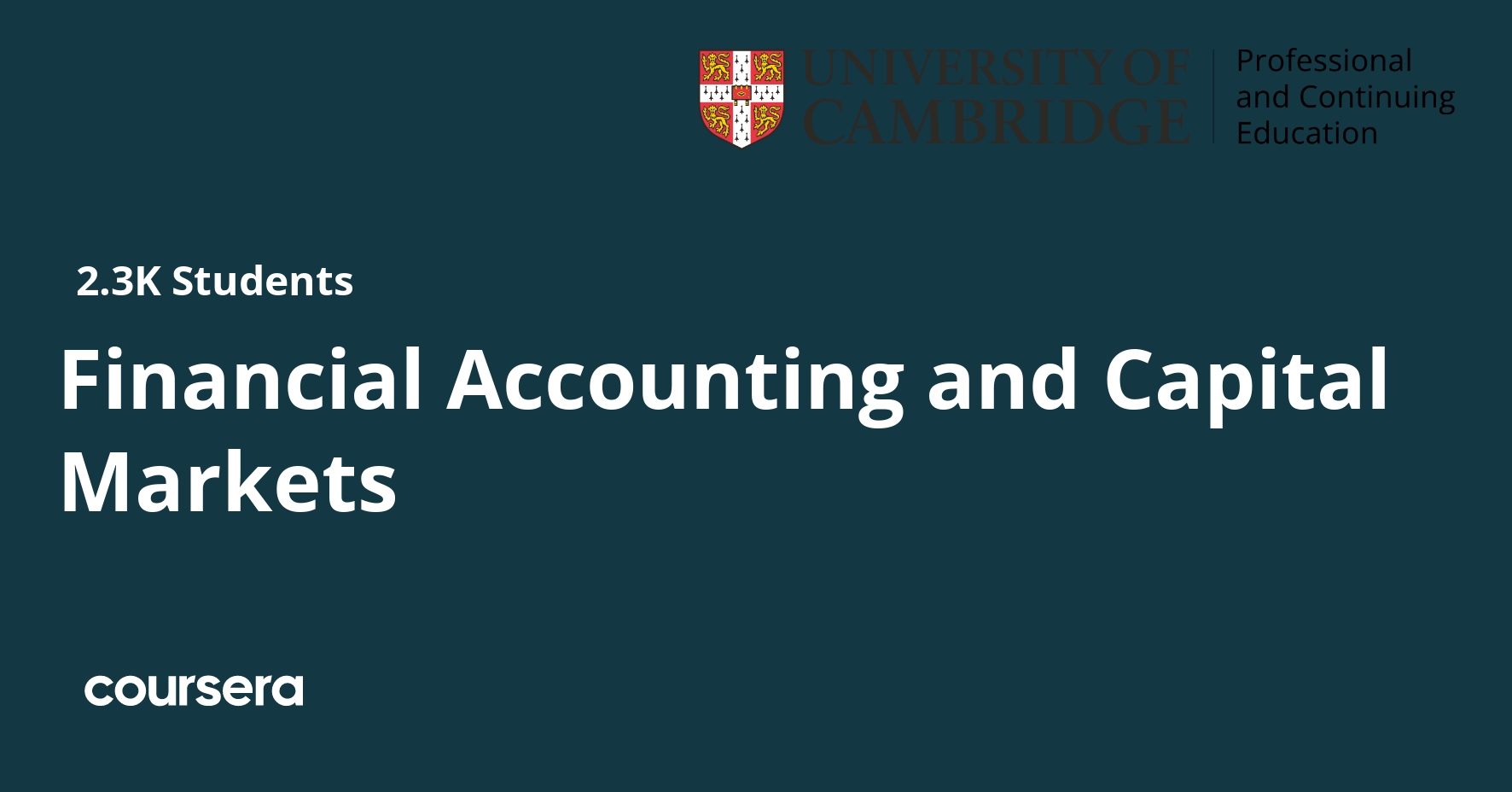 Financial Accounting and Capital Markets