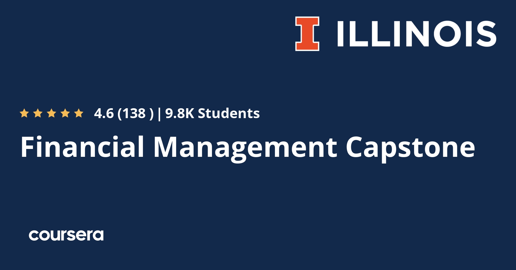 Financial Management Capstone Coursera