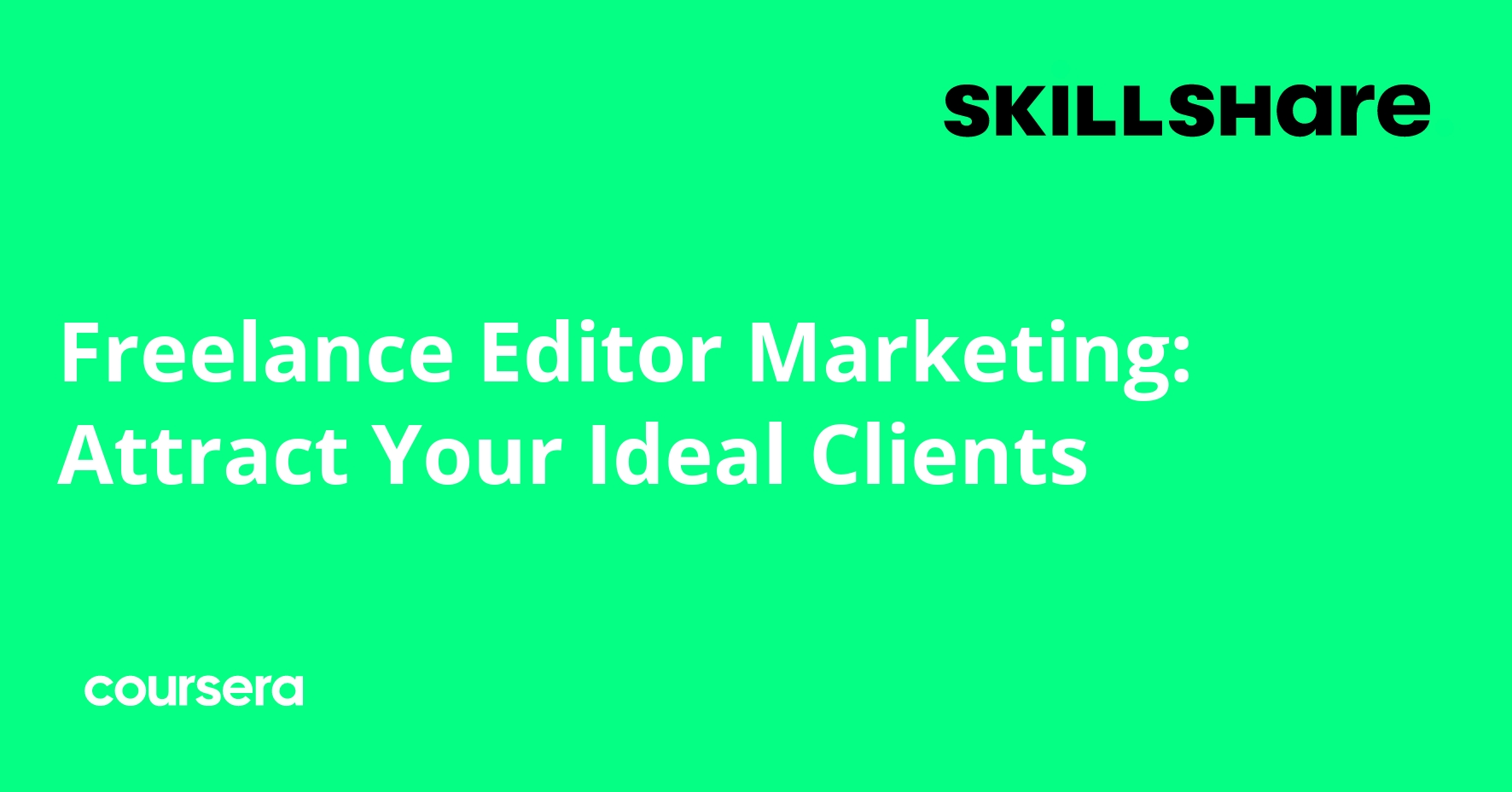 Freelance Editor Marketing