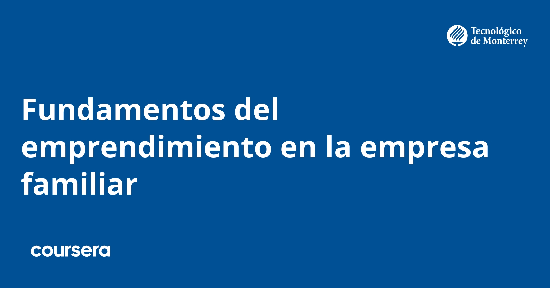 Fundamentals of Entrepreneurship in Family Business