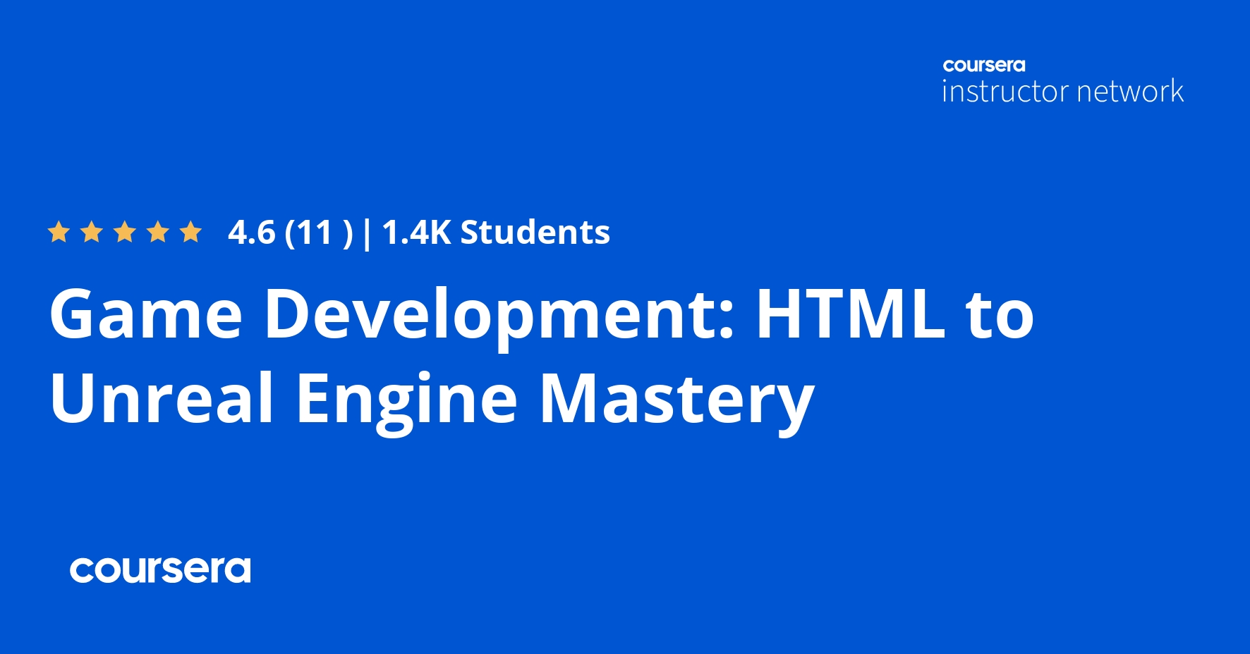 Game Development Html To Unreal Engine Mastery Coursera Game Development Html To Unreal Engine Mastery Coursera