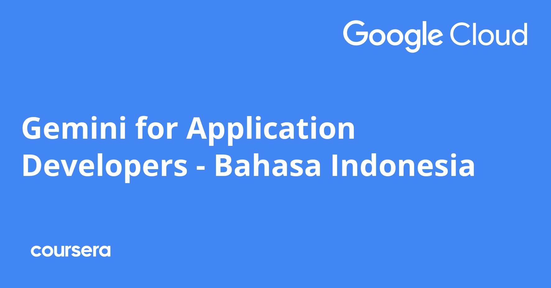 Gemini for Application Developers - Indonesian