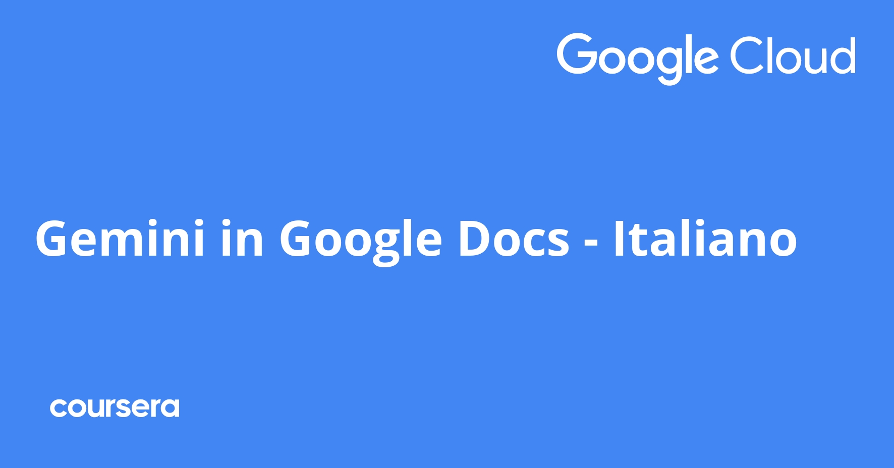 Gemini in Google Docs - Italian