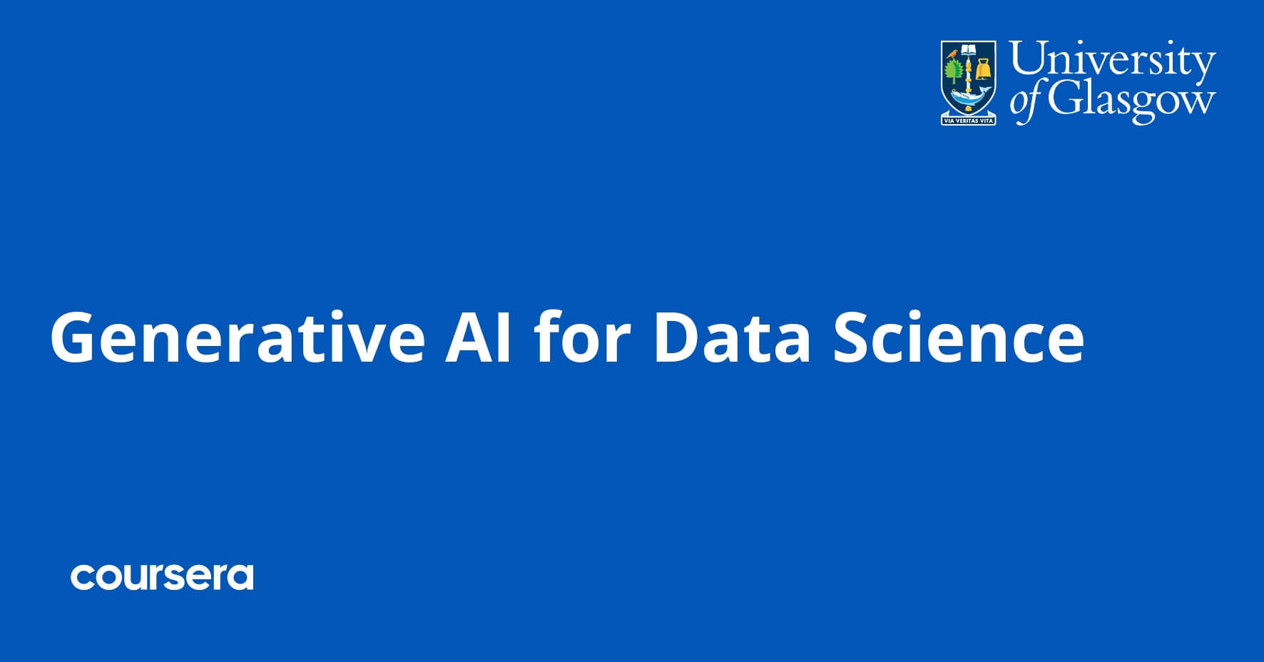 Generative AI for Data Science