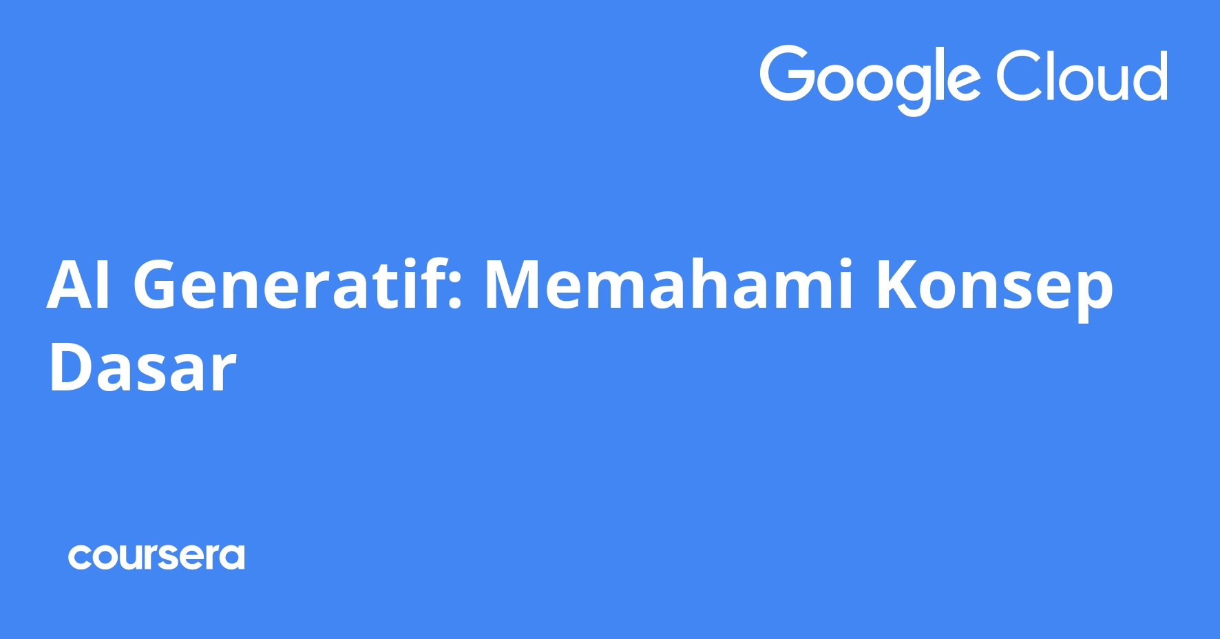 Generative AI: Core Concepts